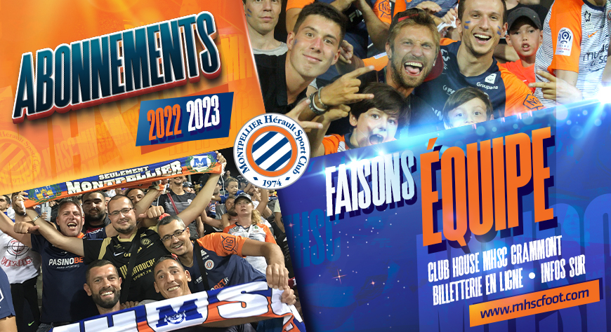Abonnements 2022/2023 : toutes les infos