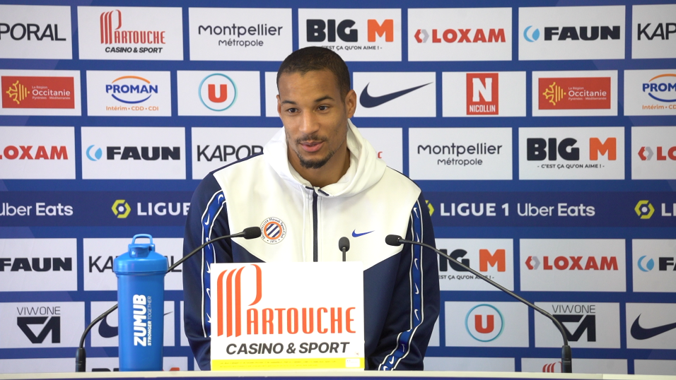 Point presse : Christopher Jullien avant MHSC vs LOSC