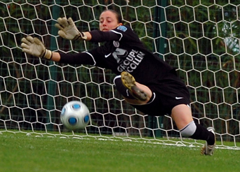 Femme de foot… Laetitia Philippe