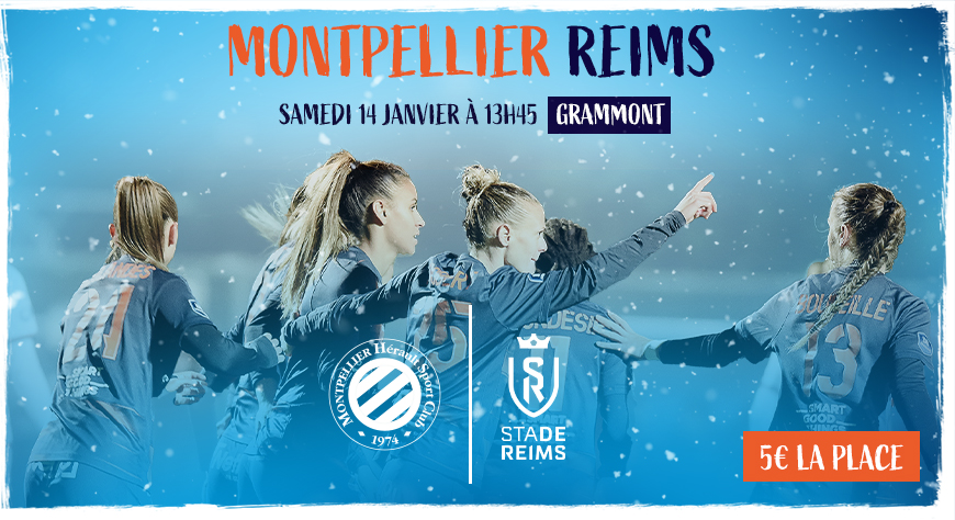 Billetterie : venez encourager les féminines contre le Stade de Reims