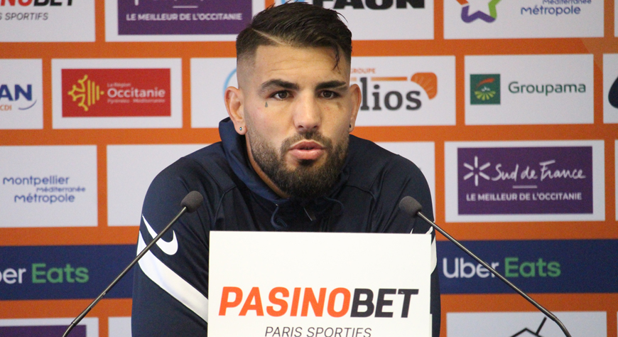 Point presse : Andy Delort avant OGC Nice vs MHSC