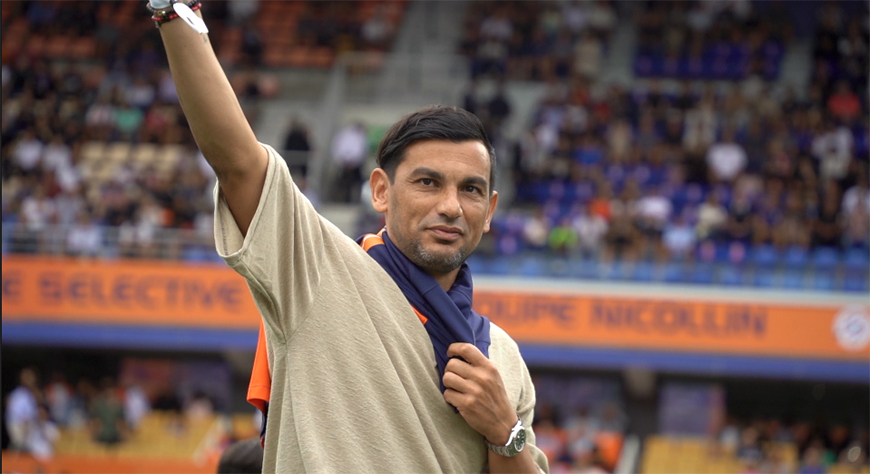 Ancien : Tino Costa au coup d’envoi à La Mosson