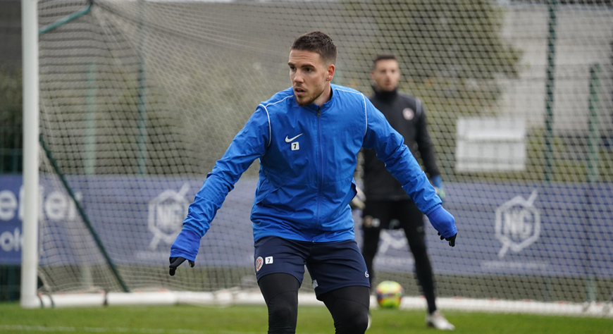 Focus : un entraînement avec Mihailo Ristić