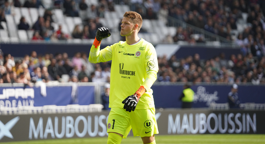 Trophée MHSC-Groupe Ilios : Jonas Omlin joueur du mois de mars