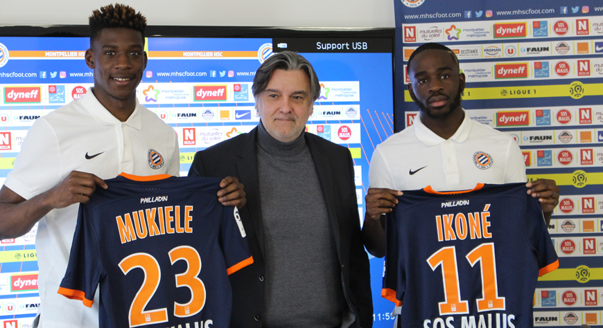 Présentation Nordi Mukiele et Jonathan Ikoné