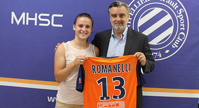 Marion Romanelli renforce la section féminine du MHSC