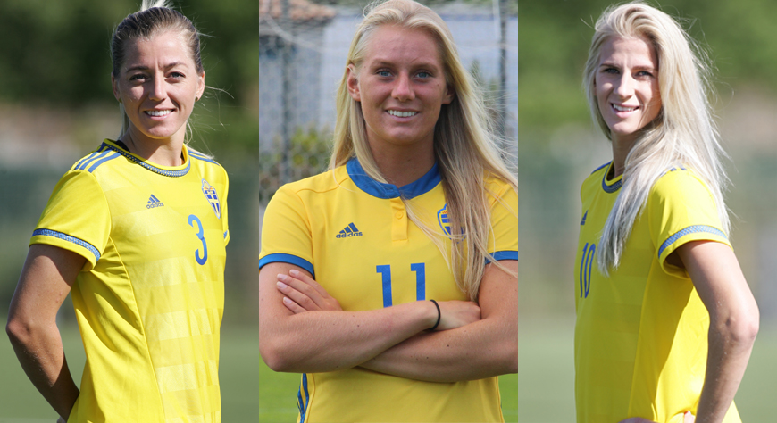 Ma Coupe du Monde à moi… Sofia Jakobsson, Linda Sembrant et Stina Blackstenius