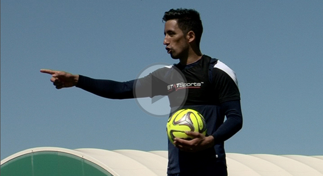 Vidéo ▶ Lucas Barrios à coeur ouvert