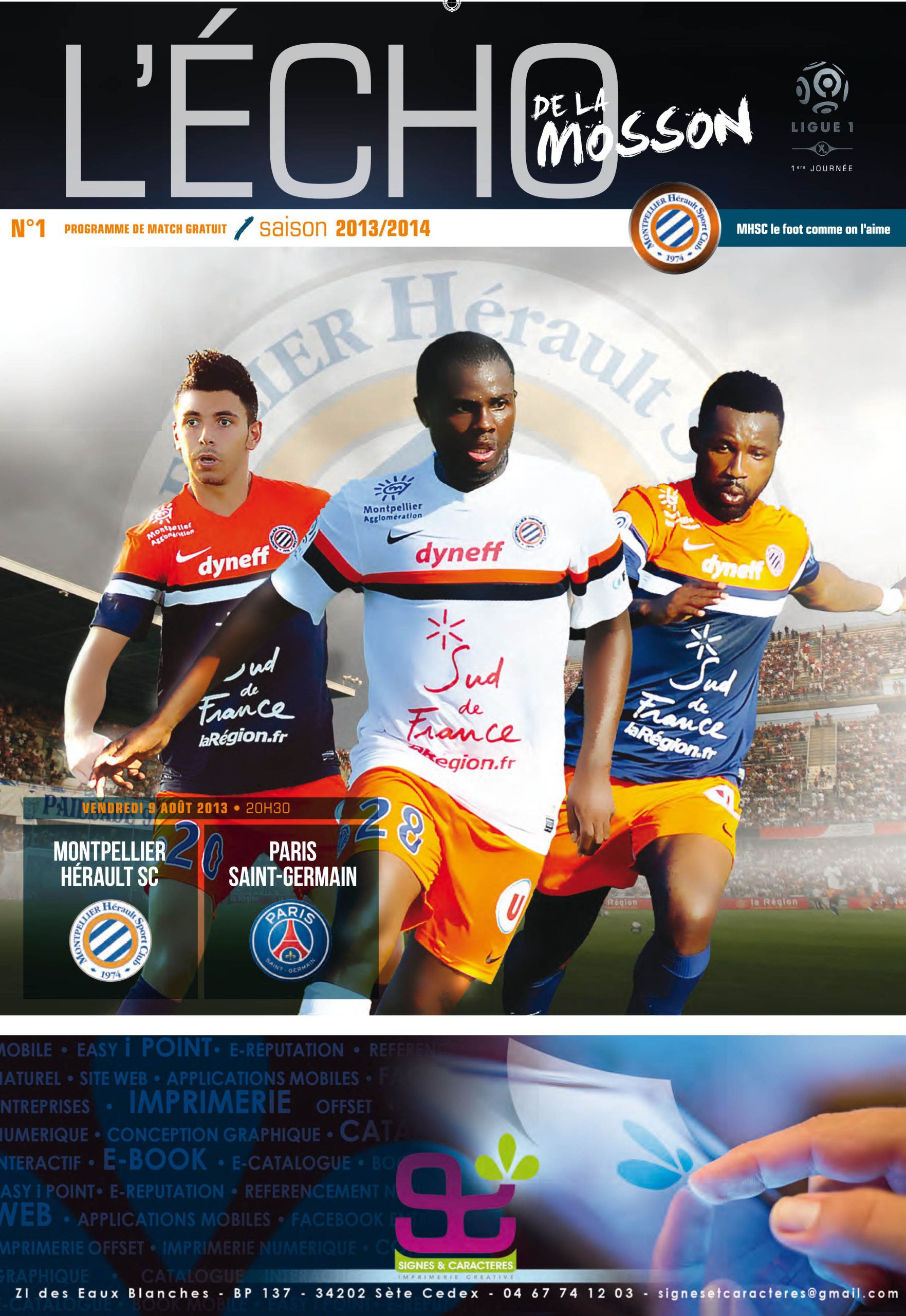 N°1 MHSC - PSG