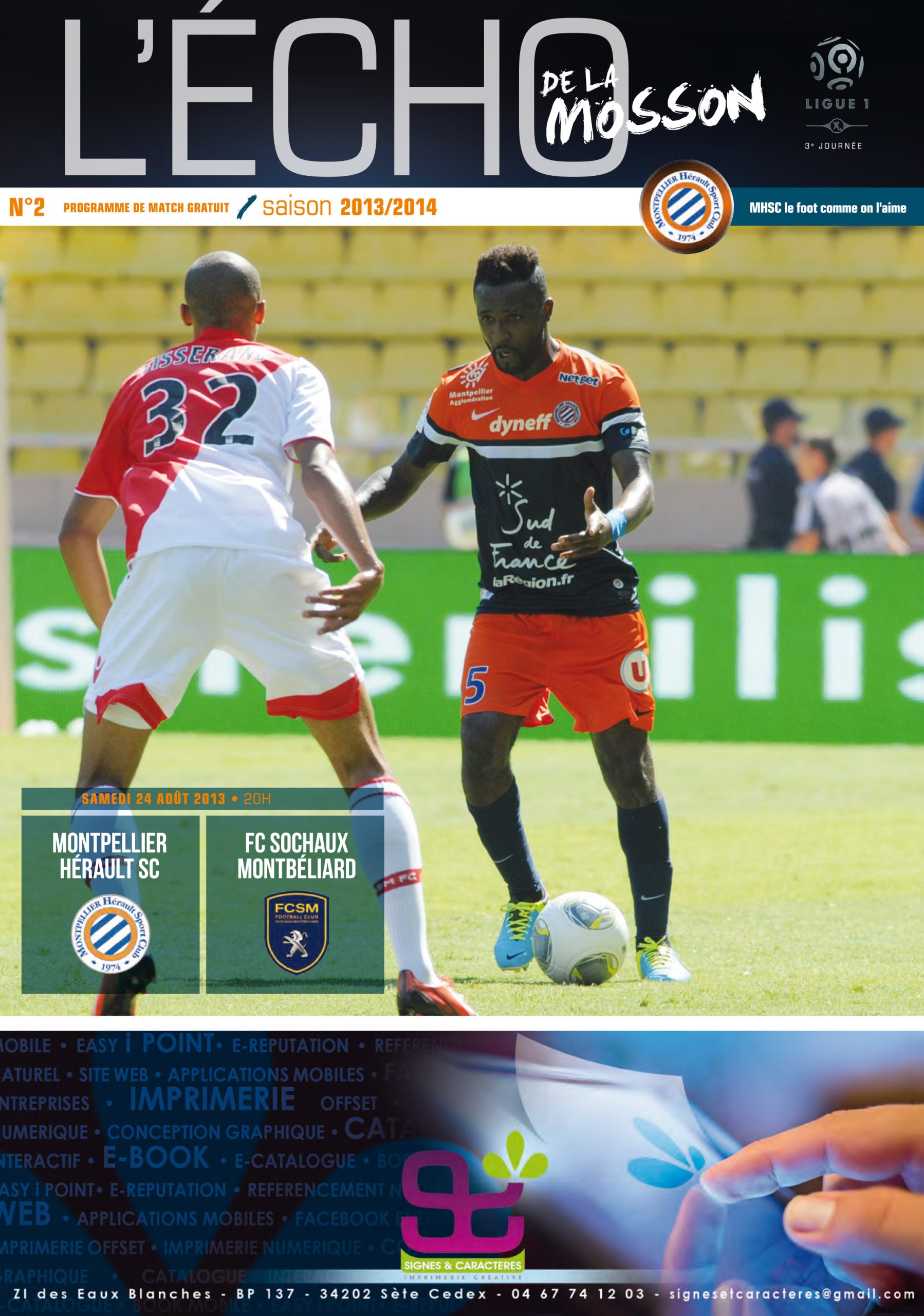 N°2 MHSC - Sochaux