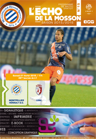 Echo n°15 MHSC - LOSC Lille