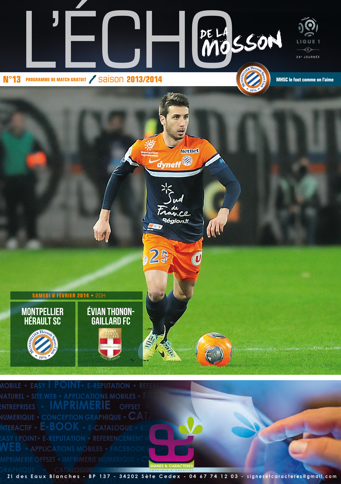 N°13 MHSC - Evian TG