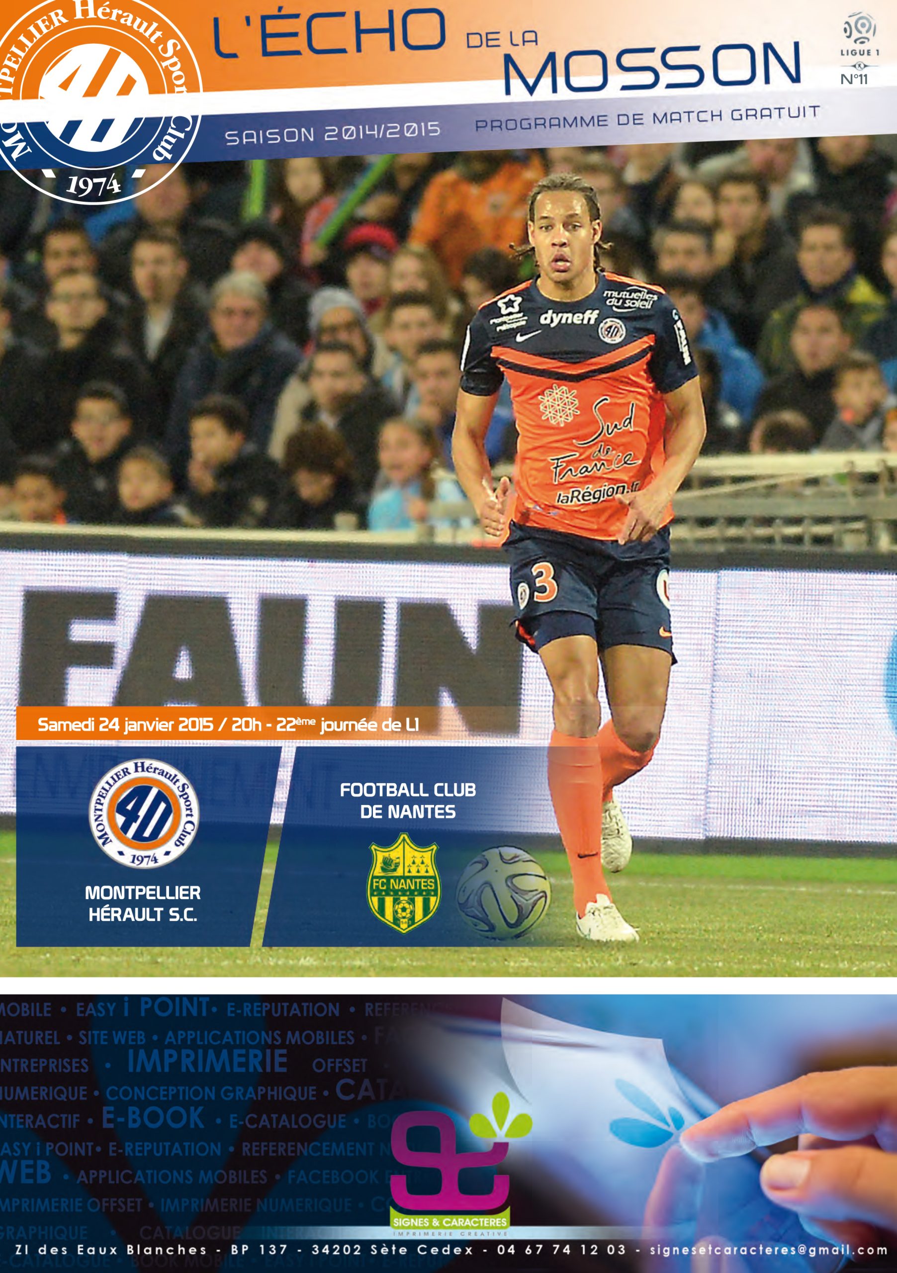 N°12 MHSC - FC Nantes
