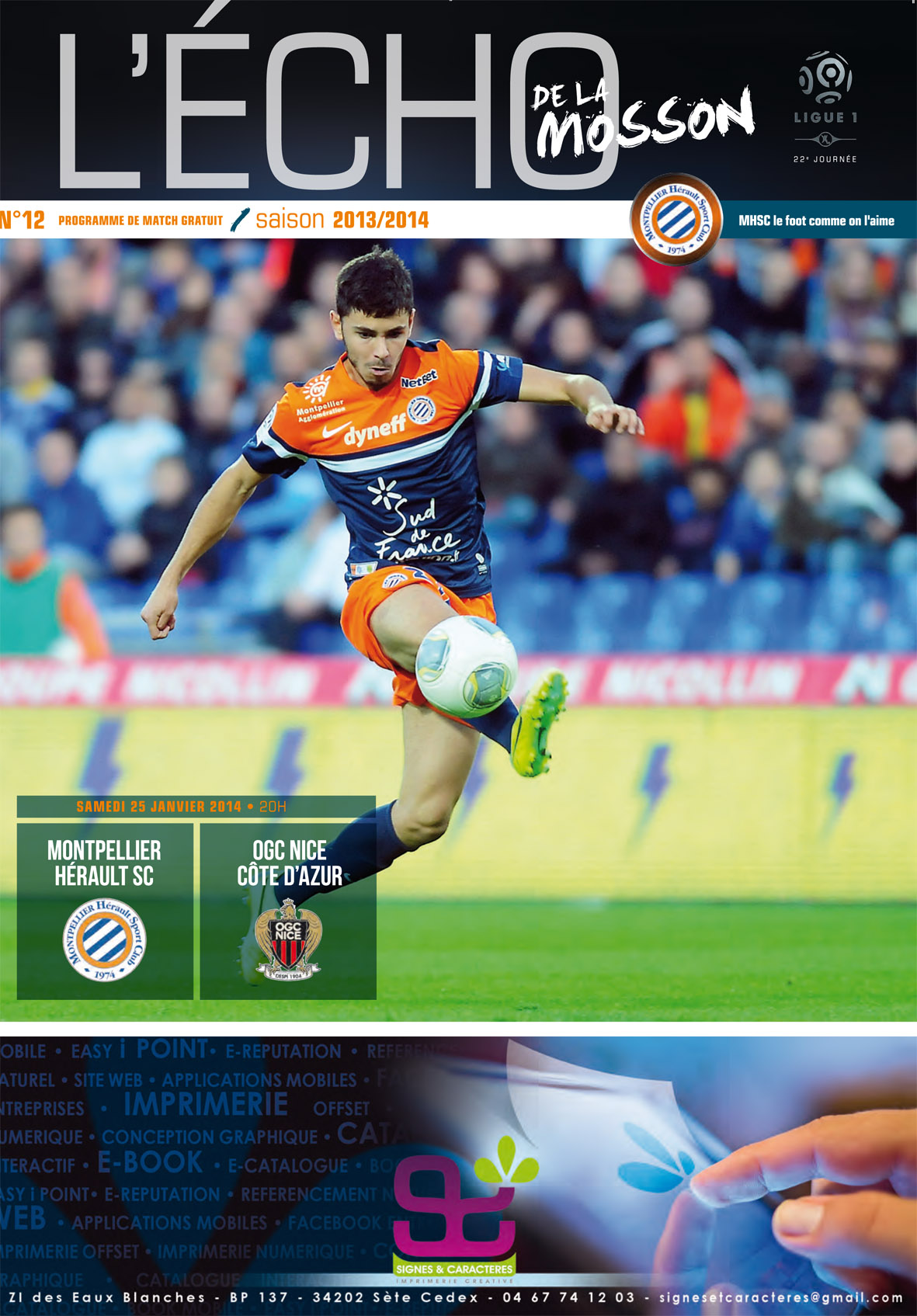 N°12 MHSC - OGC Nice
