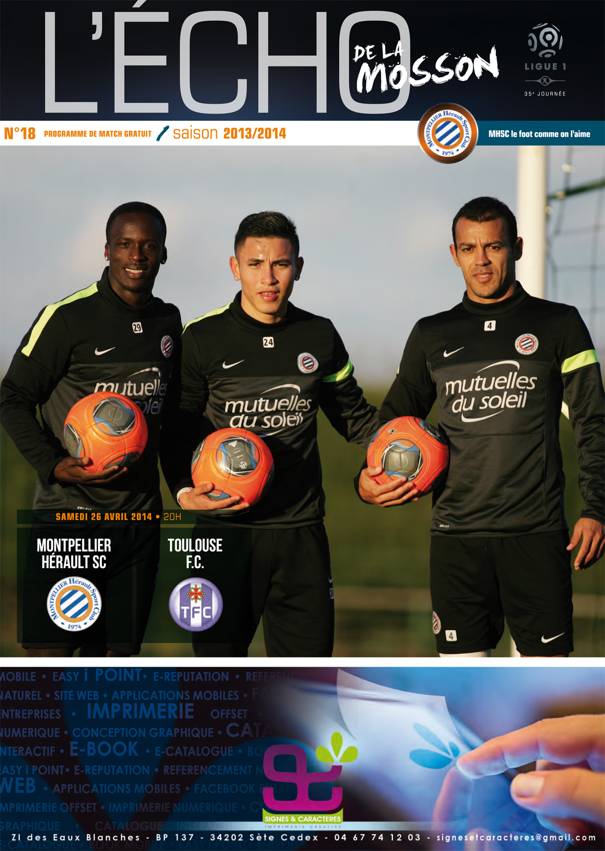 N°18 MHSC - Toulouse