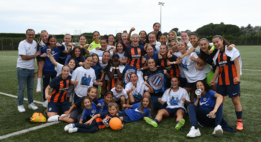 Galerie : la montée de l'équipe réserve féminine en photos !