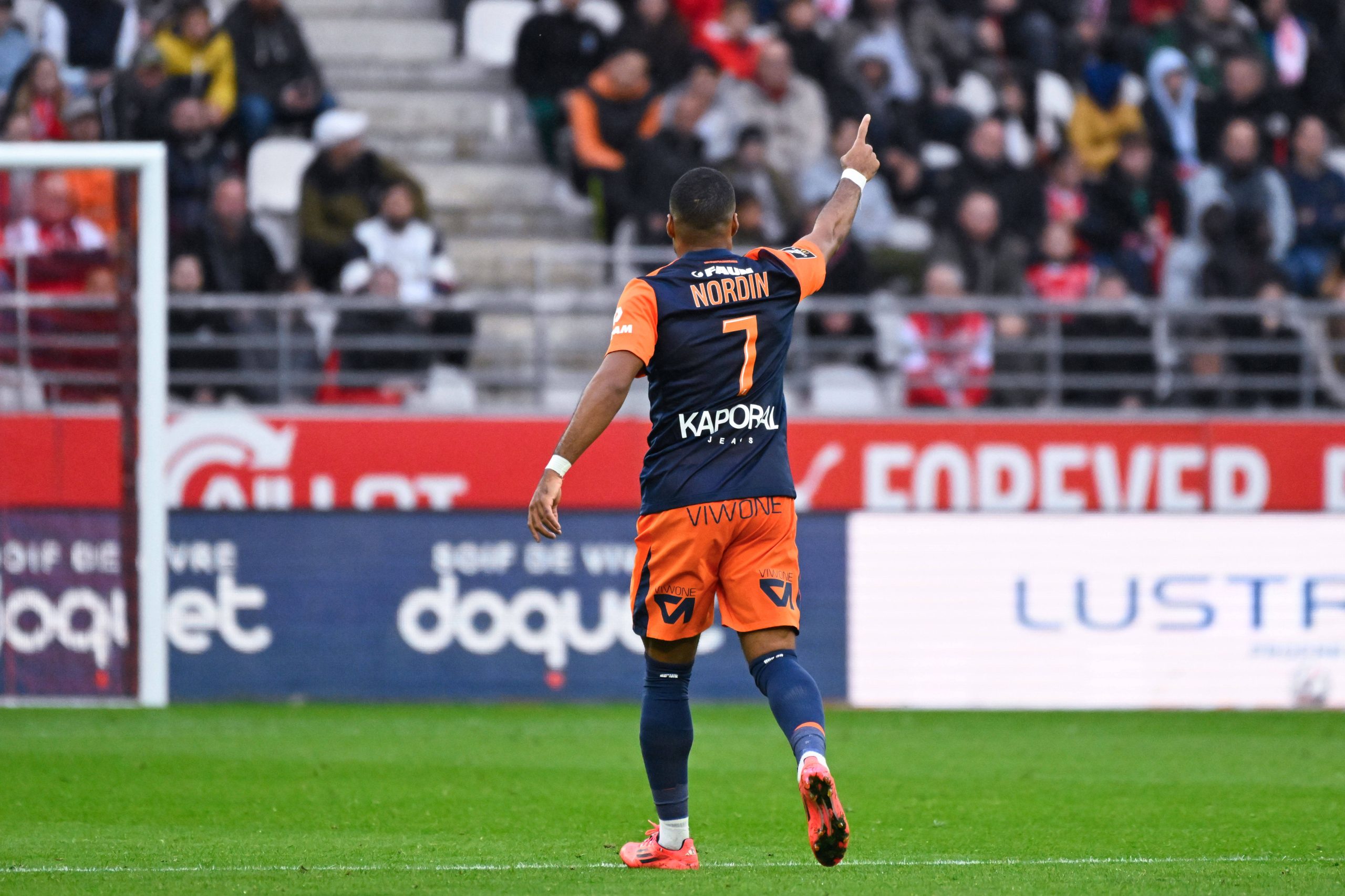 FOOTBALL : Reims Vs Montpellier Ligue 1 06/10/2024