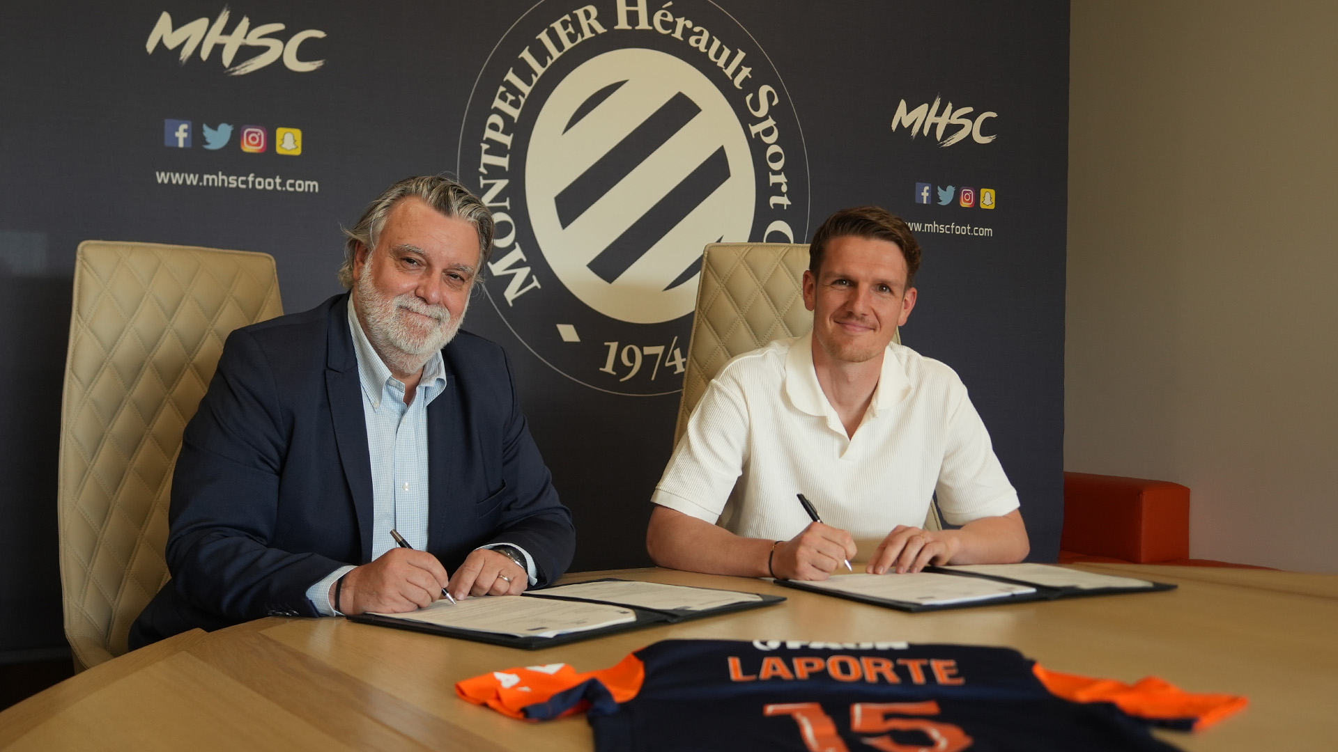 Julien Laporte première recrue
