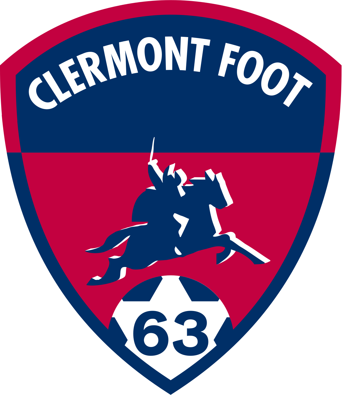 Logo Clermont Foot 63 2013.svg