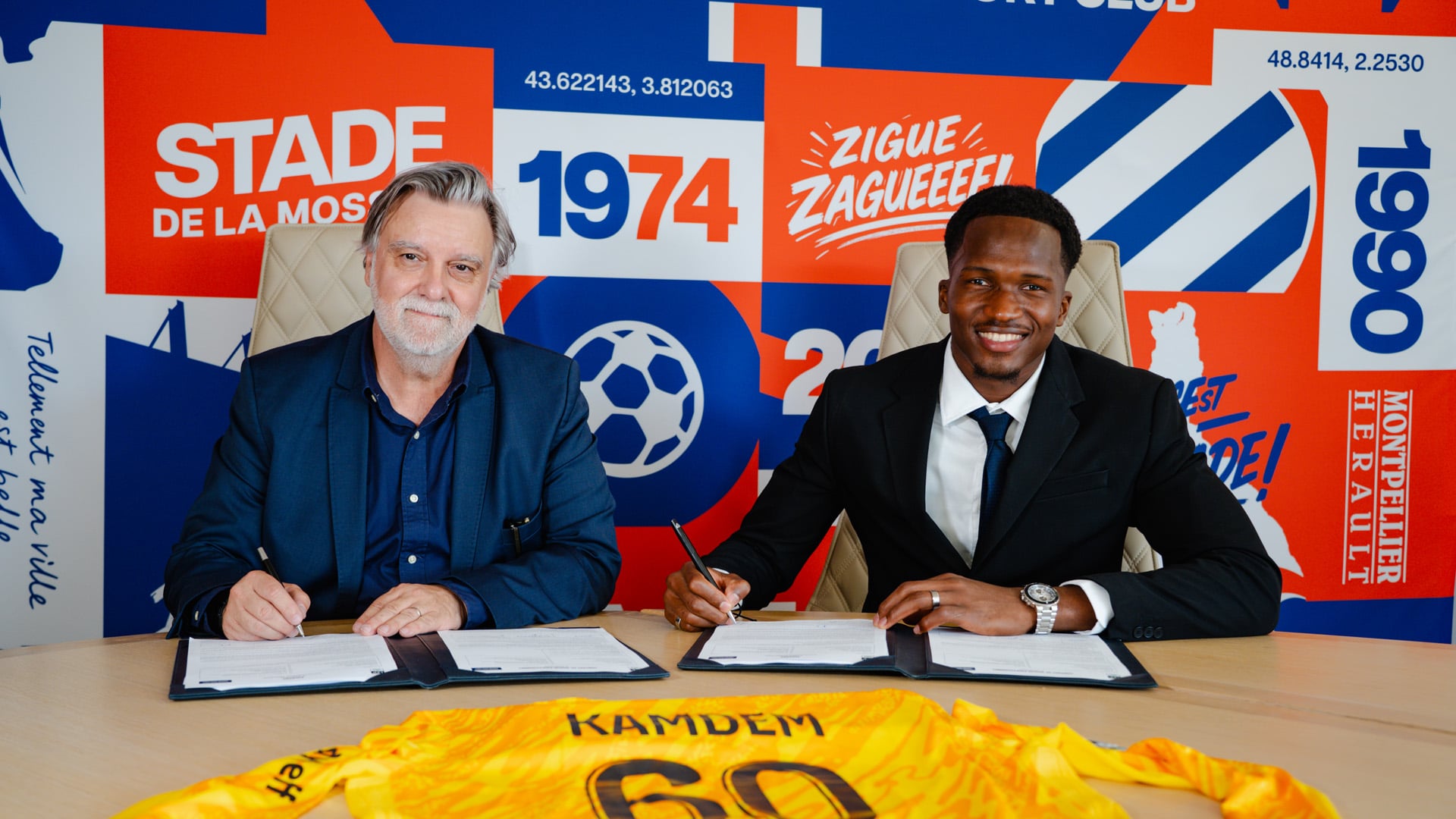 Kevin Kamdem passe professionnel
